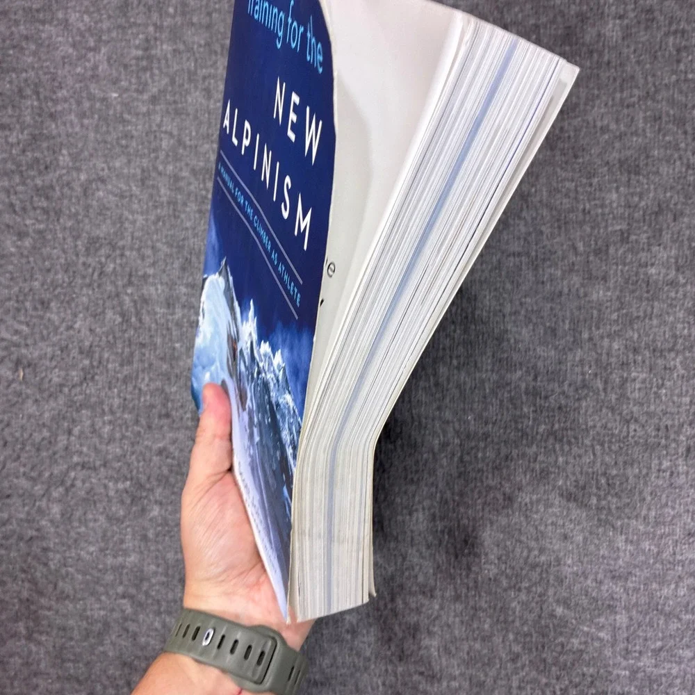 Patagonia Training for the New Alpinism Book Blue Climbing Manual Rare
